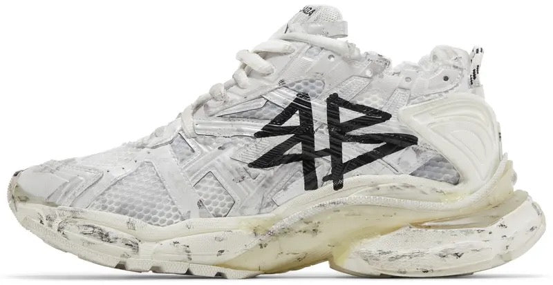 Balenciaga Runner Sneaker 'Graffiti - White Black