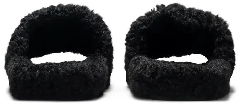Balenciaga Furry Slides 'Black