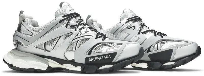 Balenciaga Track Trainer 'Metallic Silver